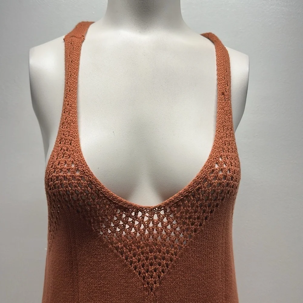 Intimately Free People Knockout Swit Slip Sweater Sleeveless Mini Dress Medium